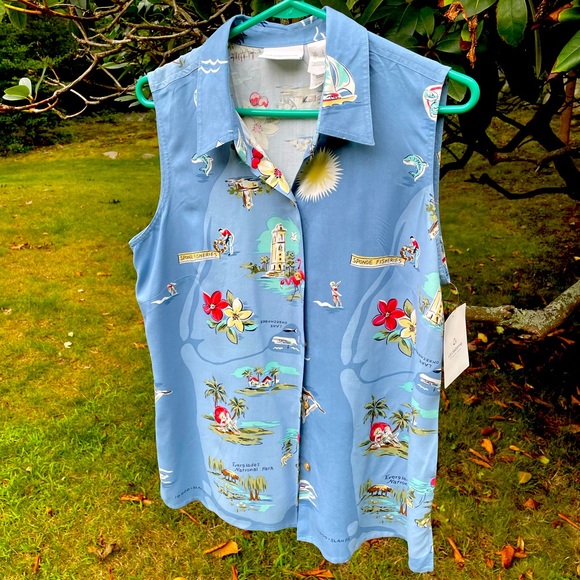 Brand new Liz Claiborne sleeveless shirt. Size L - Picture 1 of 4
